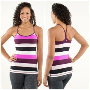 Lululemon Power Y Shelf Bra Racerback Tank 4 NWOT